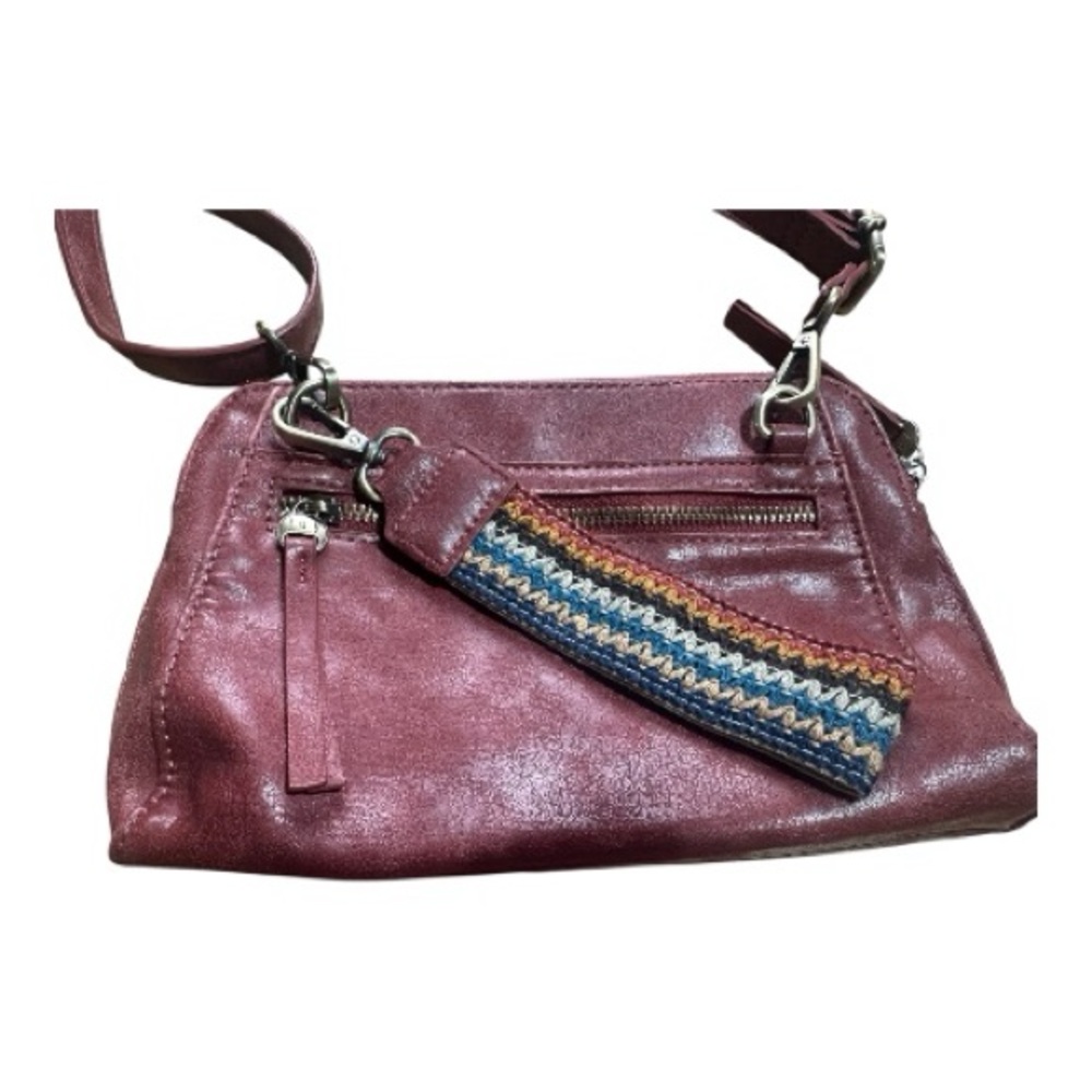 Elegant Burgundy Joy Susan Alice Crossbody Shoulder Bag